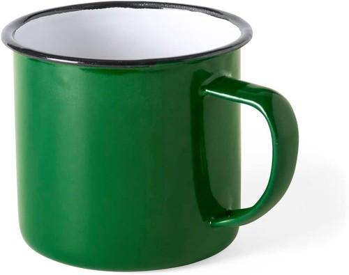Two green enamel - two,