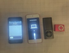 Apple iPods Job Lot Of 4 Repair/Parts, Classic, Mini, Nano, Touch, Shuffle