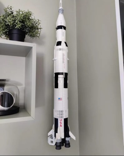 Wall mount lego apollo saturn - mount,