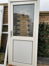 UPVC Back Door and Frame