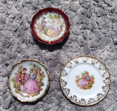 Vintage limoges plates - limoges,