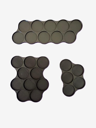 Movement trays for - round, 25mm
