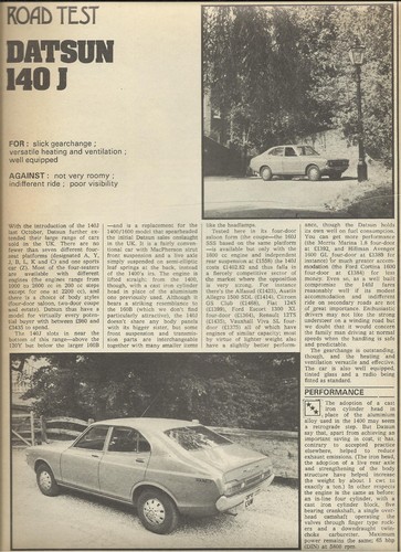 Datsun 140j violet original - datsun,