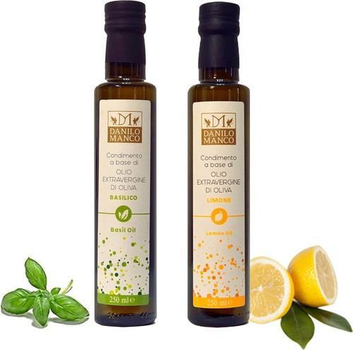 Basil and lemon extra virgin - basil,