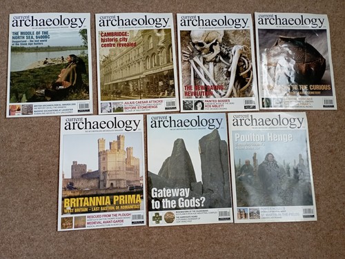 Current archaeology bundle - archaeology, x7