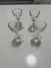 Set Of 4 Small Liqueur Glasses