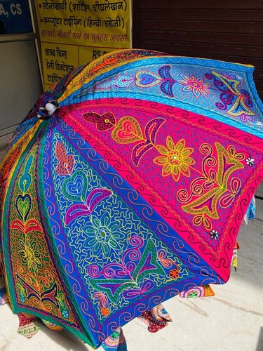 Cotton garden embroidered - cotton,