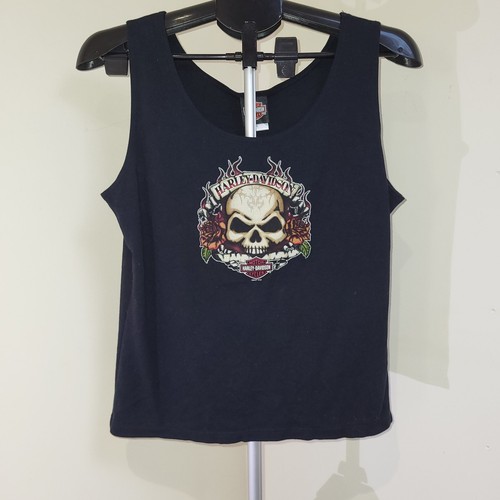Harley davidson black tank - harley, top