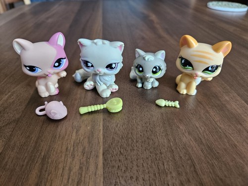 Lps littlest pet shop cat - pet,
