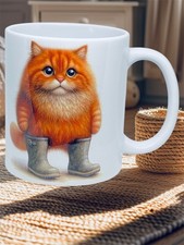 Mug 11 oz print Ginger Cat in