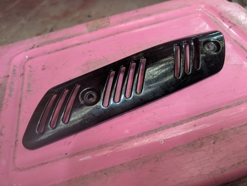 Yamaha exhaust heat shield - yamaha,