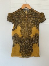 Karen Millen Sheer Blouse Top