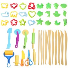 43 PCS Playdough Accessories