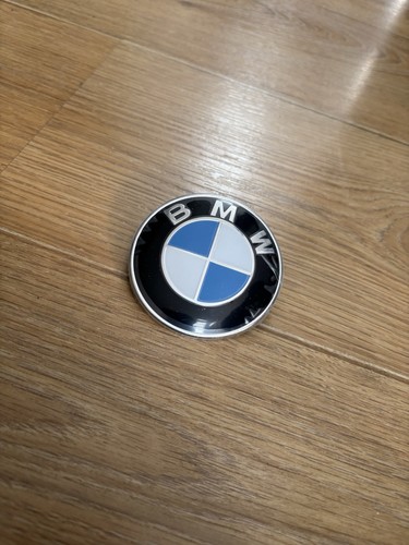 For bmw 74mm - white, emblem