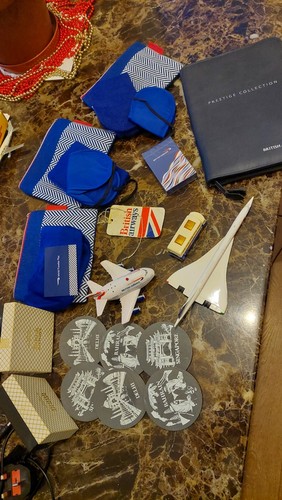 British airways memorabilia - british,