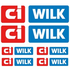 ci WILK XL sticker decal