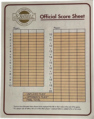 Scrabble the collector s - the, collector'[s