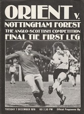ORIENT v NOTTINGHAM FOREST