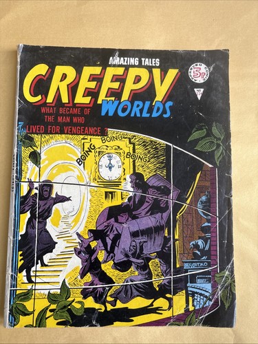 Creepy worlds 124 comic - book,