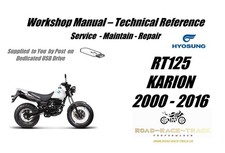 Hyosung RT125 Karion Service