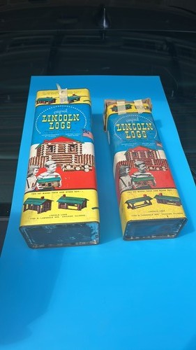 Vintage 1950s lincoln logs - vintage,
