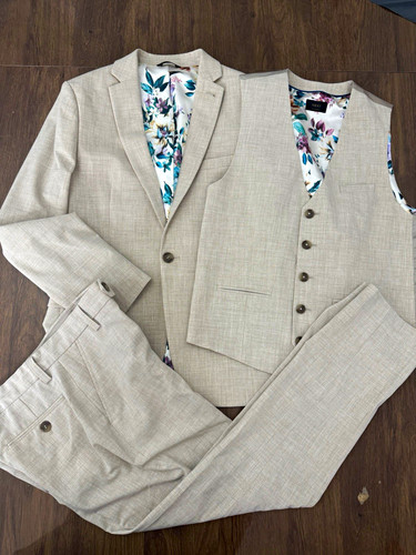 Next boys beige - 3, suit