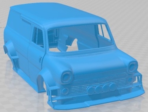 Ford transit 1969 race van - ford,