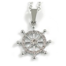 Clear Crystal Steer Wheel/