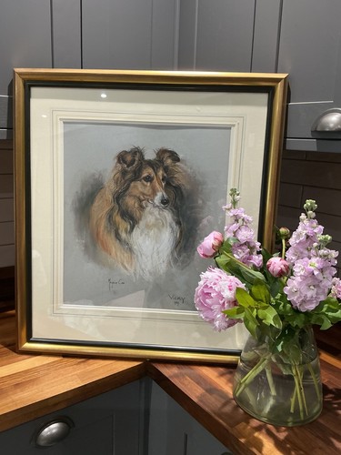 Original pastel portrait - original,