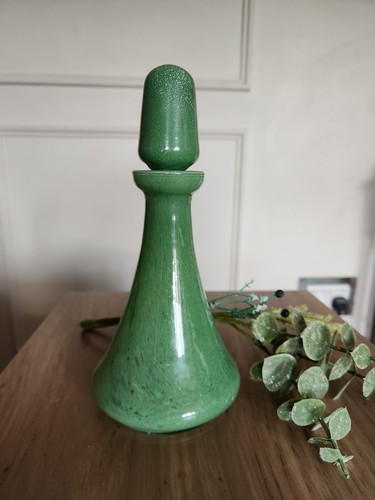 Art glass bottle - bottle, genie