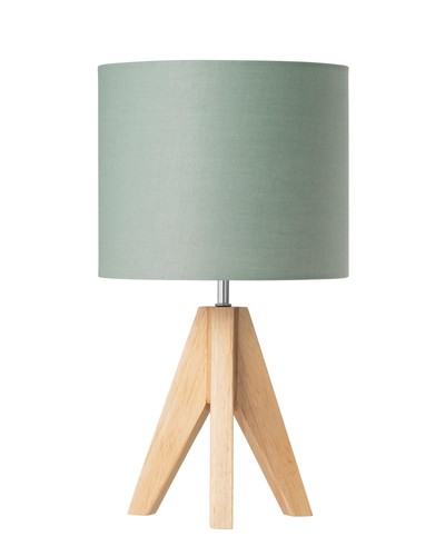 36cm bedside lamp - lamp, wood