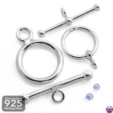 925 Sterling Silver Toggle