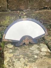 Pretty Edwardian Mirror. Fan