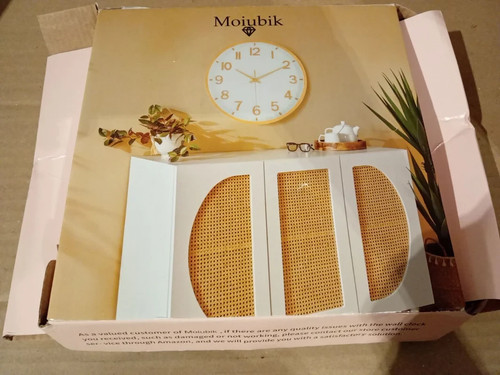 Moujik wall clock - moujik, grey