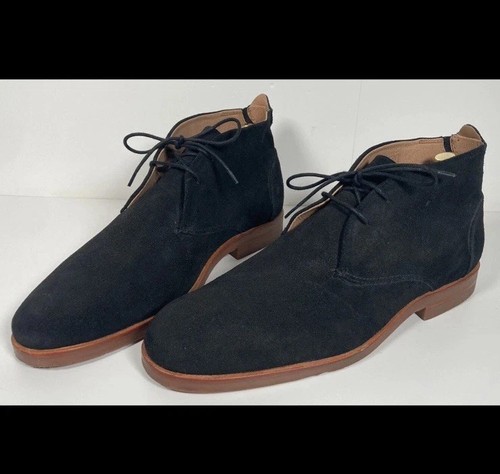Hudson london black suede - black,