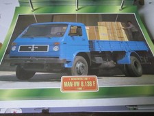 Super Trucks Multi Purpose Trucks Germany MAN-VW 8.136 F 1982