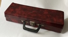 Vintage Faux Red Leather Vinyl