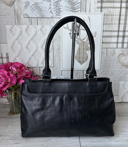 Jobis black leather handbag - jobis,