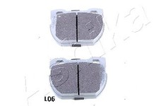 51-0L-L06 ASHIKA BRAKE PAD SET, DISC BRAKE REAR AXLE FOR LAND ROVER