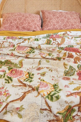 Indian hand block floral - indian,