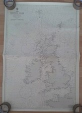 British Isles Marine Map Sea Chart