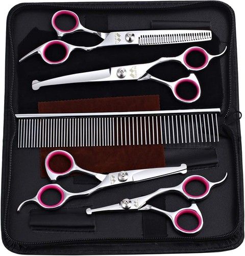 Dog scissors with round tip - with,
