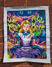 TISHIRON Completed Painting by Numbers Alice in Wonderland Canvas Paper 