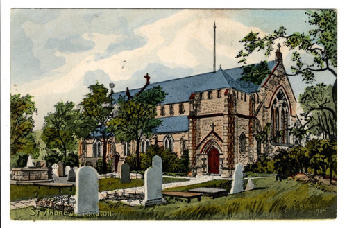 1904 art post card - 1904,