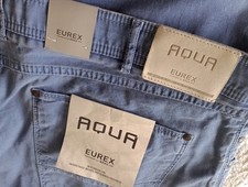 Eurex By Brax Aqua jeans-style trousers *size 42W x 34L* MEASURED €119.95rrp NEW