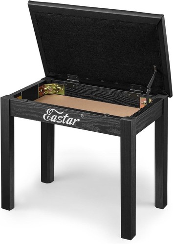 Piano bench with storage solid - bench,