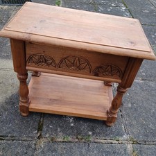 solid wood Bedside table lamp