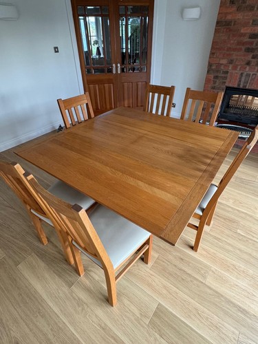Modern solid oak extendable - solid,