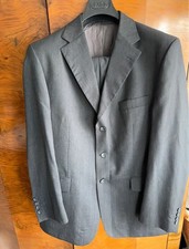 DAKS Grey Wool 3-Button