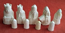 Medieval 8, Chess latex moulds. set of 9 